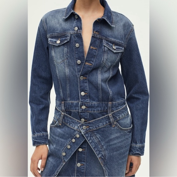 Zara denim dress - Picture 2 of 9